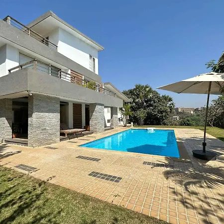 Oceanfront 4 Bed Private Pool Gorai Beach Villa Near Mumbai